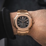 Patek Philippe Nautilus 40.5mm ref. 5980/1R-001 for $242,988 for sale from a Trusted Seller on Chrono24