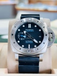 Panerai Luminor Submersible 42mm PAM973 Black Steel Watch... for $7,750 for sale from a Trusted Seller on Chrono24