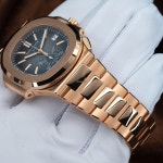 Patek Philippe Nautilus 2022 New Buckle 18K Rose 5980/1R Gold... for $235,000 for sale from a Trusted Seller on Chrono24
