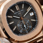 Patek Philippe Nautilus 2022 New Buckle 18K Rose 5980/1R Gold... for $235,000 for sale from a Trusted Seller on Chrono24