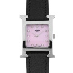 Hermès H watch HH1.210 12P diamond for $1,201 for sale from a Trusted Seller on Chrono24