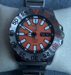 Seiko Monster Mini Orange SRP483 for $339 for sale from a Trusted Seller on Chrono24