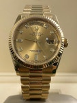 Rolex EXCELLENT Condition 2015 Day-Date President Yellow... for $29,995 for sale from a Trusted Seller on Chrono24 Rolex... 