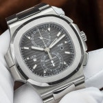 Patek Philippe Nautilus 5990/1A-001 Travel Time Chronograph... for $117,595 for sale from a Trusted Seller on Chrono24
