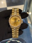 Rolex Day-Date 40 2024 Rolex Day-Date 40 Champagne Dial Full Set for $59,000 for sale from a Trusted Seller on Chrono24