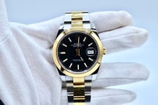 Rolex Datejust 41 Rolex Datejust 41 Black Dial Steel and 18K... for $17,000 for sale from a Trusted Seller on Chrono24