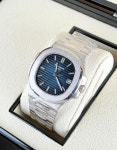 Patek Philippe Nautilus Full Set Unworn 5811 White Gold 18K for $215,000 for sale from a Trusted Seller on Chrono24