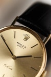Rolex Cellini 3833 18K Yellow Gold Champagne Dial Full Set for $6,589 for sale from a Seller on Chrono24