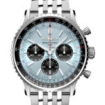 Breitling Navitimer Ice Blue B01 Chronograph 43mm Watch... for $7,290 for sale from a Trusted Seller on Chrono24