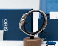 Oris ProPilot X Cal. 400 Laser 39mm 01 400 7778 7150-07 Blue... for $4,199 for sale from a Trusted Seller on Chrono24