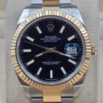 Rolex Datejust 41 MINT 2023 FULL SET Datejust 41mm Two Tone... for $14,850 for sale from a Trusted Seller on Chrono24