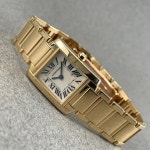 Cartier Tank Francaise Ref. 2385 in 18k Yellow Gold with Box for $15,089 for sale from a Trusted Seller on Chrono24