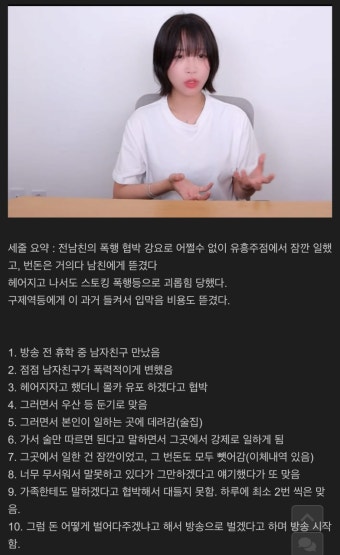 쯔양 렉카 협박 사건 총정리 - 김채원 마이너 갤러리