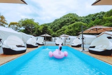 가평 핀란드캠핑성펜션&글램핑(온수수영장) 데일리호텔 - 호텔&레스토랑 할인예약