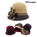 투톤신정장펠트 페도라 중절모 펠트 플로피햇 여성모자 - 에누리 가격비교