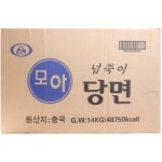 모아글로벌 넙죽이당면 14kg [1개] - 에누리 가격비교