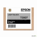 EPSON 벌크 T5807 (T580700) 밝은검정 [유통기간경과] - 에누리 가격비교