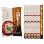 고향식품 옛맛 소내장탕 600g 25개 냉동식품 밀키트 업소용 식당용 해장국 즉석국 25개 - 에누리 가격비교