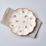 모던하우스 들꽃송이 꽃모양접시 빨간꽃 - 에누리 가격비교