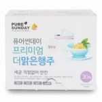 (주)썬퓨어 | 퓨어썬데이 프리미엄 더맑은행주 30매 [1팩] - 에누리 가격비교