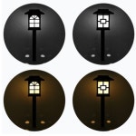 태양무역 LED 태양광 사각 창문등 - 에누리 가격비교