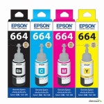 EPSON 정품 664 (T6641, T6642, T6643, T6644) 4색 세트 - 에누리 가격비교