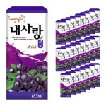 웅진식품 내사랑 포도 185ml [24개] - 에누리 가격비교