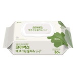 크리넥스 에코그린 소프트 물티슈 캡형 80매 [10팩] - 에누리 가격비교