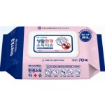 누리케어 플러스 생활 환경 소독 티슈 캡형 70매 [1팩] - 에누리 가격비교
