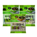 풀무원 황태미역국 5인분 40g x 2p + 미소된장국 5인분 40g 1세트 - 에누리 가격비교