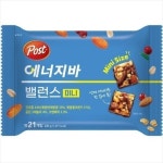 동서식품 포스트 에너지바 밸런스 미니 231g [1개] - 에누리 가격비교