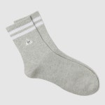 LECOQ SPORTIF-[르꼬끄공식]베이직 미드삭스 그레이 QR123ASC13│삼성물산 온라인몰 SSF Shop [르꼬끄공식]베이직 미드삭스 그레이...