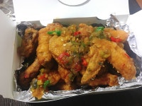 ★(후기) - 유진치킨 홍갈비치킨
