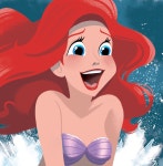 만화 - 디즈니 인어공주 개봉일 축하 기념 일러스트.jpg