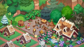 쿠키런 - 쿠키성 레벨 9 영토확장 완료하고 빼곡하게 꾸민거 함 볼래???