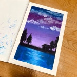 창작 - 오일파스텔+아크릴 초보