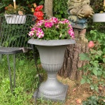 동물/식물 - 새로산 화분과 꽃 사공