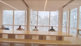 이슈/유머 - 너무 아름다운 눈 오는 날의 서울 인왕산 숲속 쉼터