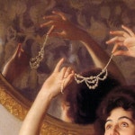 이슈/유머 - 고전 명화 속 진주 디테일