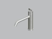 Q. 18 03 Countertop stainless steel washbasin mixer By Quadrodesign | design Studio Adolini