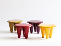 T.D.V. 40 Round plate coffee table By spHaus