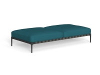 SALINAS Fabric garden bench with removable cover By Talenti | design Ludovica + Roberto Palomba