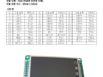 [한진데이타] [P0009] 2.8인치 TFT LCD LCD/OLED 디스플레이 > 컬러LCD패널 (주)엘레파츠 [P0009] 2.8인치 TFT LCD
