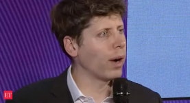 sam altman: ET Conversations with Sam Altman: Cheap nuclear energy at global scale, ChatGPT founders side gig - The Economic... 