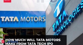 Tata Technologies IPO: Tata Motors to take home Rs 2,300 crore from Tata Tech IPO. Heres the math - The Economic Times Video... 