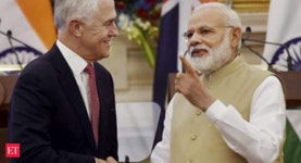 PM Modi conveys concerns over visa issue to Australian counterpart Malcolm Turnbull - The Economic Times Video | ET Tv PM Modi... 
