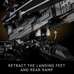 익스트림무비 - 레고 듄 오니솝터 세트용 한정판 월 마운트 & 데스크탑 디스플레이 2종