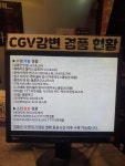 익스트림무비 - cgv 강변 현황.