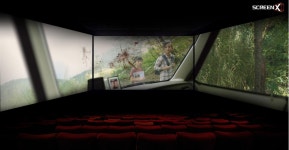 익스트림무비 - [장산범] 시각화된 장산범의 목소리. ScreenX의 또 다른 활용도.