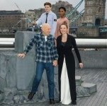 익스트림무비 - 레베카 퍼거슨 ‘왕이 될 아이’ 갈라스크리닝, 런던포토슛 with 패트릭 스튜어트